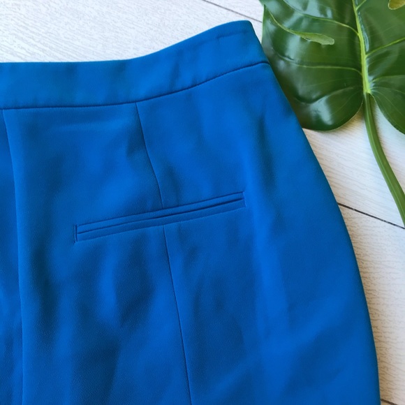 ⭐️HPx2⭐️NWT Topshop Blue Dress Pants - Picture 7 of 16